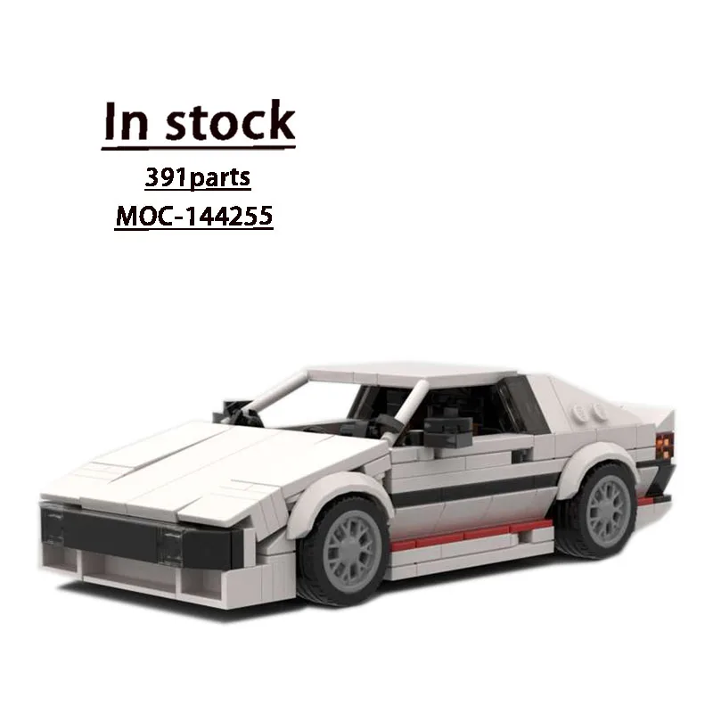 

MOC-144255 Lotus Esprit Turbo Supercar, маленький гоночный строительный блок, модель 391, детали, обучающий мальчик, рождественский строительный блок, игрушка