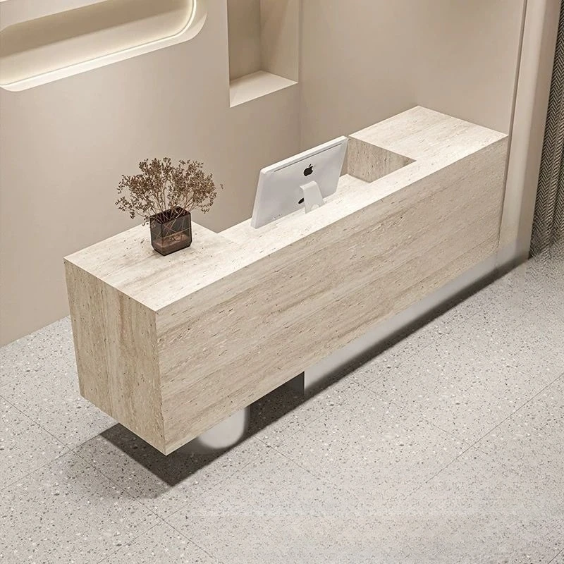 Simple modern clothing store bar checkout page store small counter
