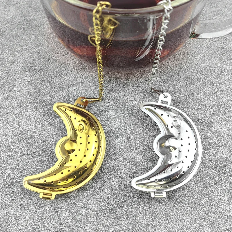 1PC Stainless Steel Tea Gold Infuser Sphere Mesh  Strainer Coffee Diffuser Handle  Ball Herb Spice Filter Tea Bag Difusor Filter