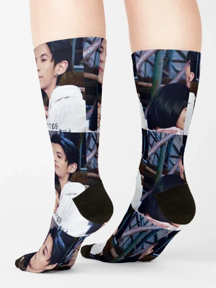 Chaussettes de basket-ball pour hommes et femmes, Meteor Garden, Shen Yue, Dylan Wang, cadeaux drôles pour enfants, 1