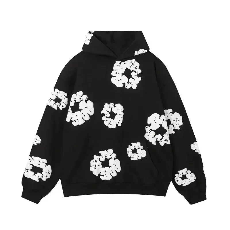 Fashionable Flower 3D Printed Hoodies for Men and Women Street Style Sweatshirts Casual Hoodies for Men and Women in All Seasons