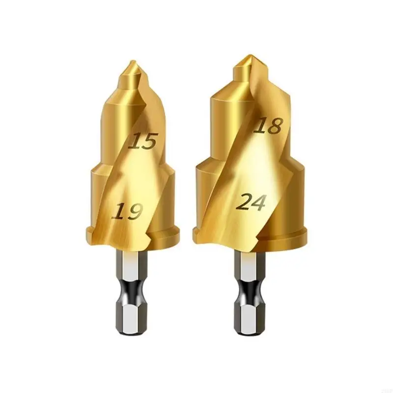 

28gf 2pcs Shank Deamer Bits Установите высокоскоростные стальные канавки 20 мм и 25 мм