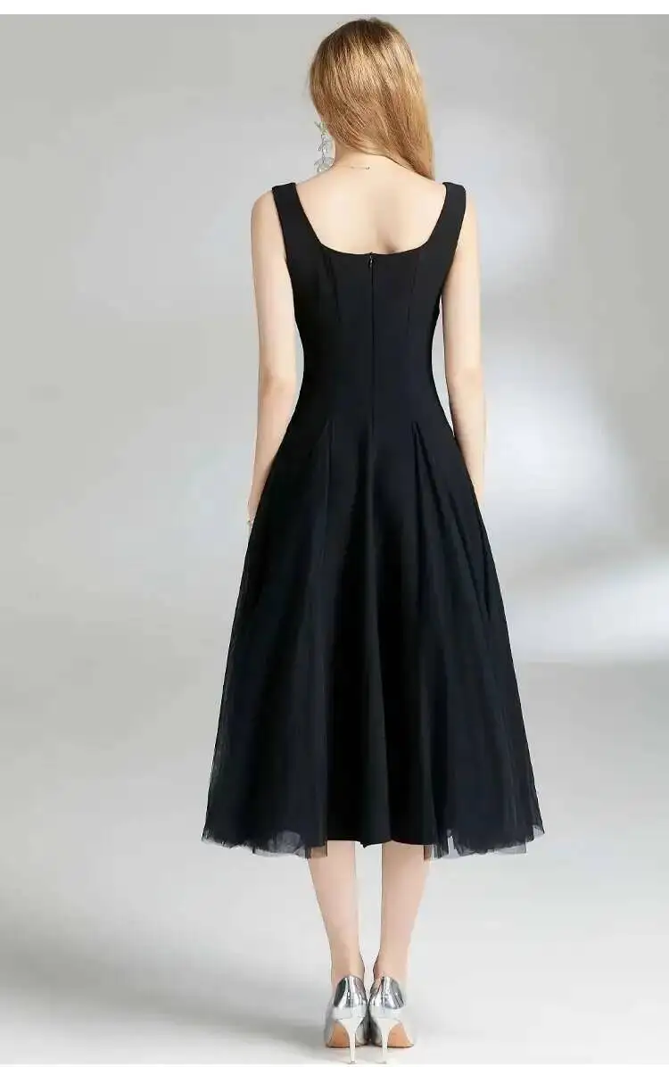 Summer Holiday Designer White Prom Wedding Dress Women  Sexy Backless Straps A Line Tulle Midi Long Vestidos Party Night Robe