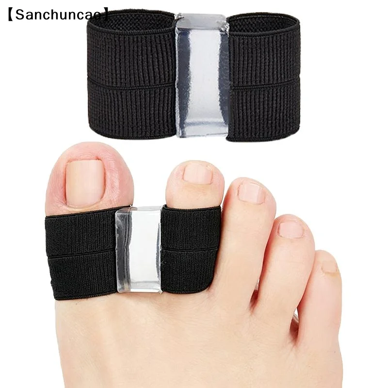 Toe Splint With Soft Elastic Straps And Stable Support Perfect For Toe Fracture Recovery Pain Relief Daily Walking Use〔San〕