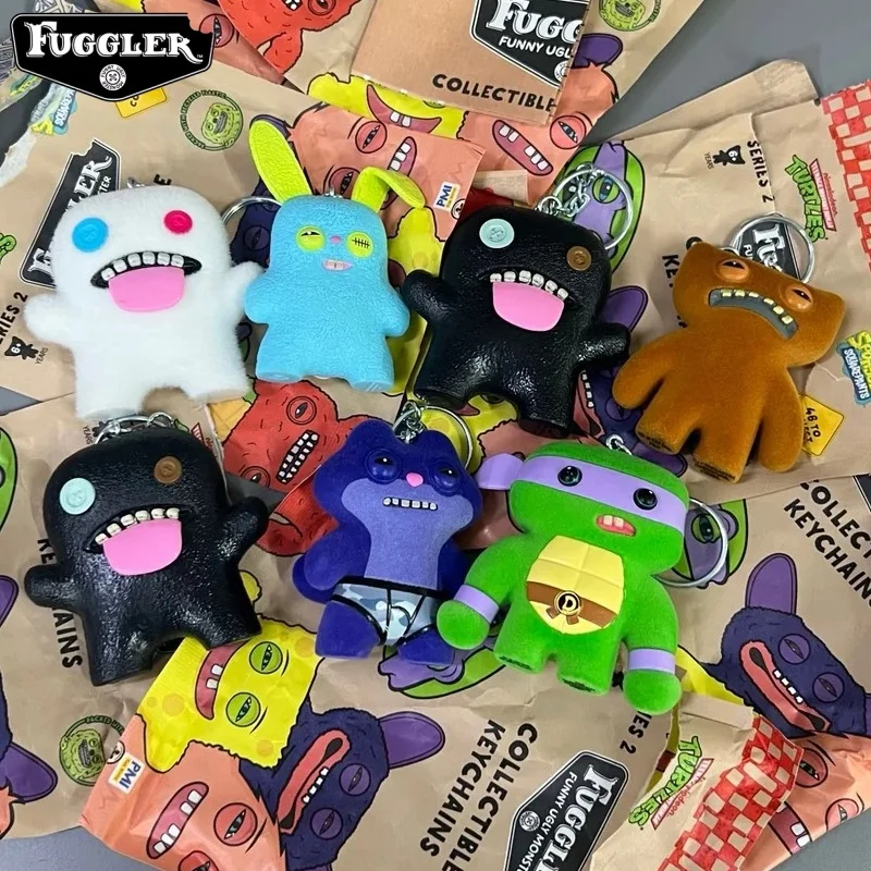 

Genuine Fuggler Funny Ugly Monster Collectible Keychain Blind Bag Series Vol.2 Backpack Pendant Bag Charm Surprise Gift Toys