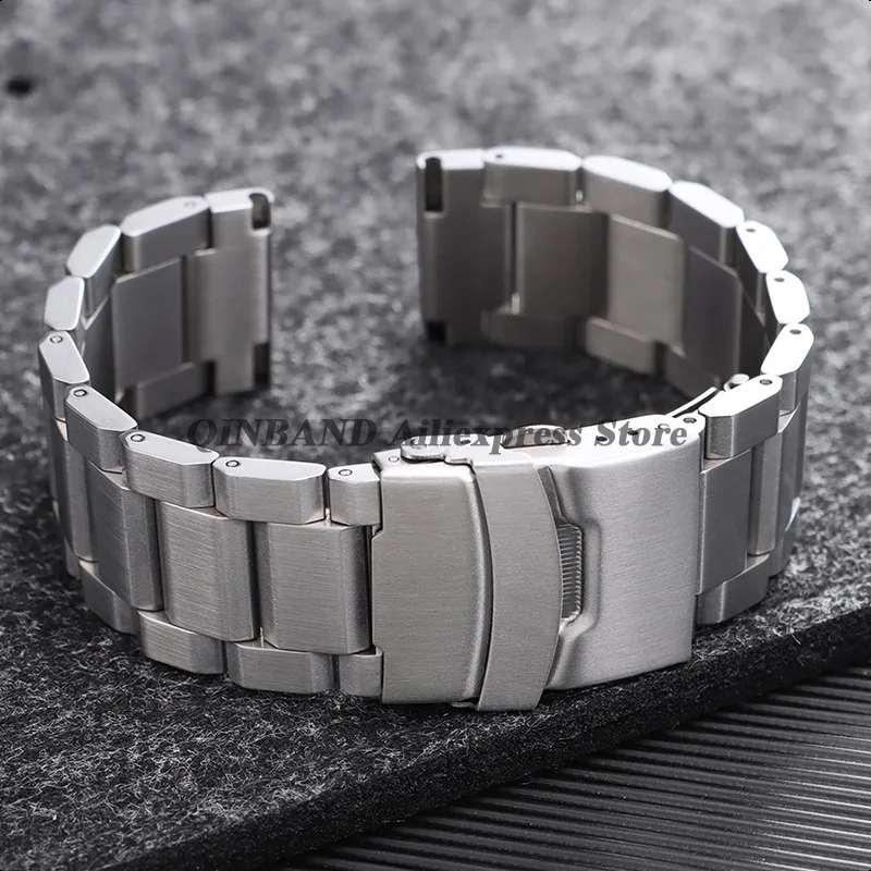 18mm 19mm 20mm 21mm 22mm 23mm 24mm 25mm Edelstahl Uhr Band Straps Faltschließe Armbänder Universal Männer Sport Armband