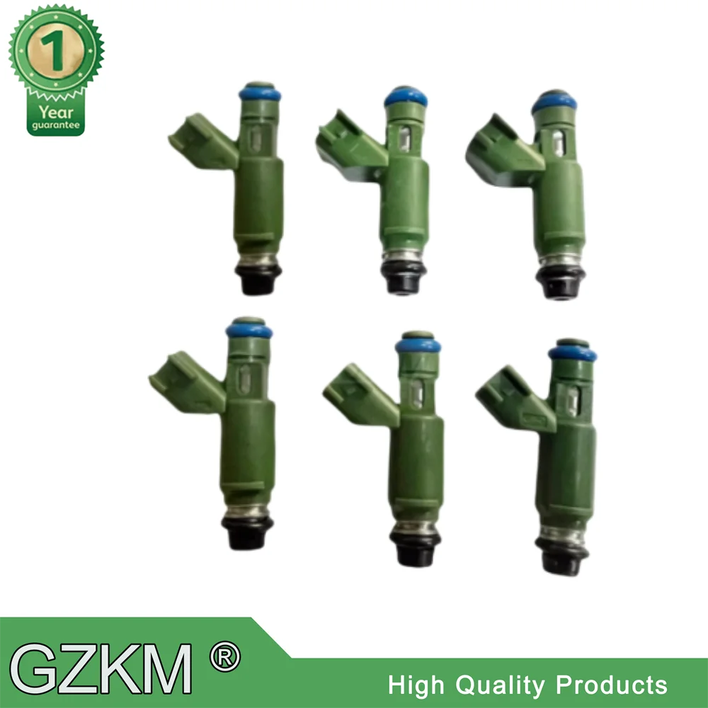 

Set 6PCS Fuel Injector Nozzle 1955004011 1X43AB 195500-4011 1X43-AB For JAGUAR 2001-2008 X Type 2.5, 3.0 V-6