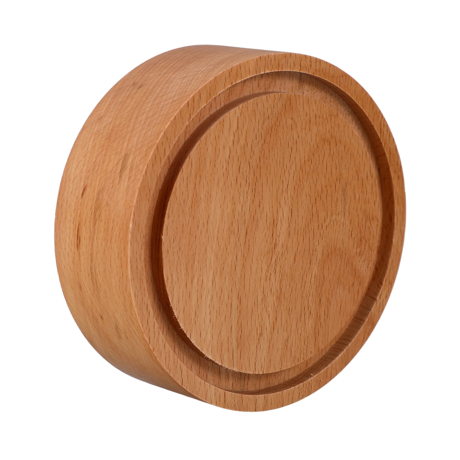 

DIY Round Musical Box Base Rotatable Craft Part Replacement Accessory for Handmade Music Boxes Relaxation and Gifts