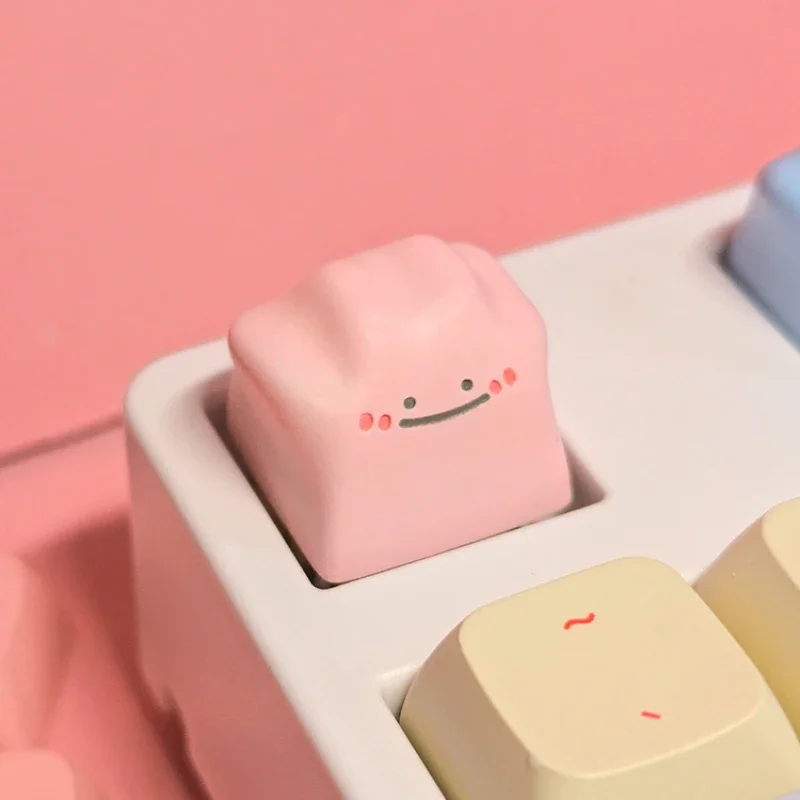 MiFuny Original Kawaii Anime Keycaps Resin Keyboard DIY Handmade Custom Cartoon KeyCaps for Mechanical Keyboard Accessories Gift