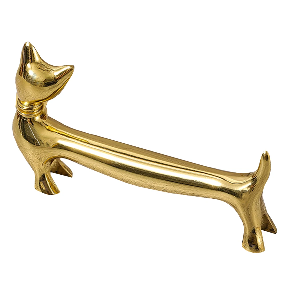 

Metal Chopstick Stand Rest Holder Zinc Alloy Cat Shaped Spoon Fork Rack Gift Kitchen Bar Utensil Set Easy Clean Novelty
