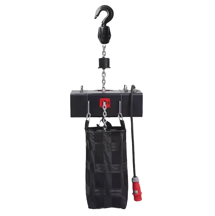 Stage Lift BCD Electric Chain Hoist 500kg Price Multifunctional Wire Rope 1 Ton 2 Tons Small Electric Chain Hoist