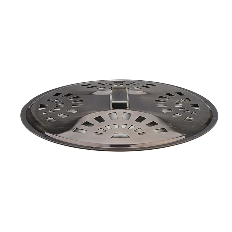 -Placa de cubierta de guitarra A90P para piezas de repuesto de guitarra resonador Dobro con tambor Doumbek Darbuka de bronce