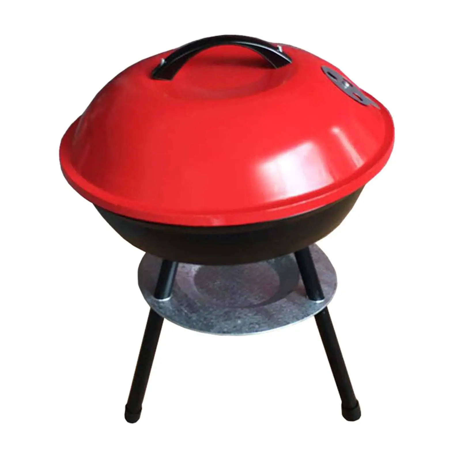 

Портативный угольный гриль-барбекю для патио, кемпинга, семейных встреч