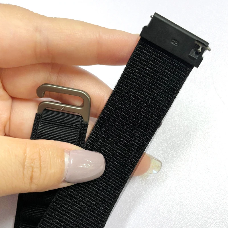 20mm 22mm Watch Band for Amazfit GTS 2/2e/3/4/mini GTR 4/3/3 Pro/2/2e/47mm Stratos 2 3 Nylon bracelet correa Amazfit bip strap