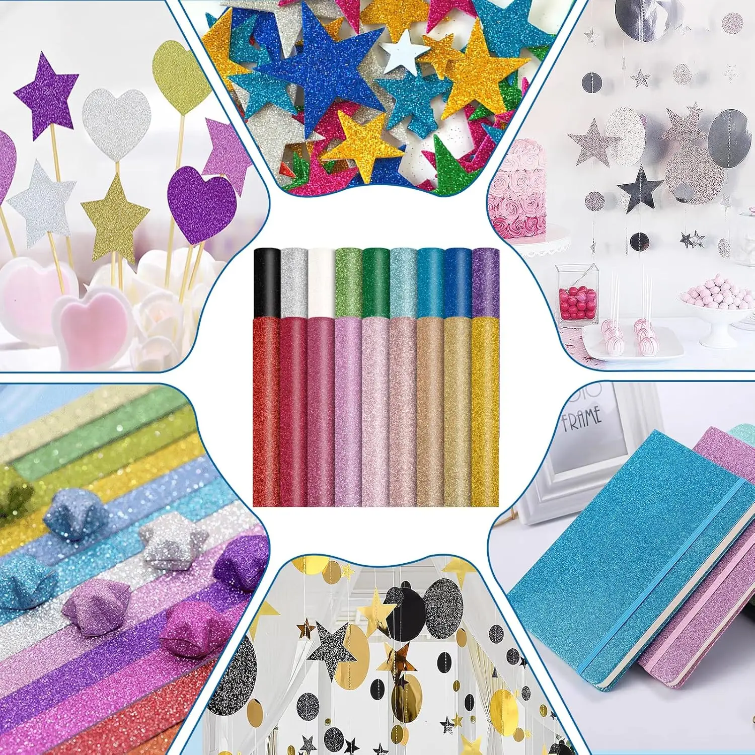 ورق جدران من القماش اللامع اللامع اللامع، ورق اتصال قابل للإزالة للخزائن، أرفف أدراج جدارية لغرفة النوم ذاتية اللصق يمكنك صنعها بنفسك #5