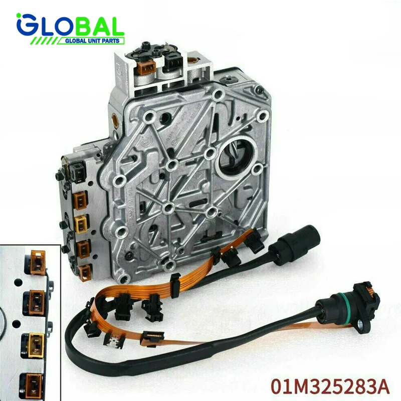 01M 095 096 Automatic Transmission Valve Body G9 With Internal Wiring Harness Suit For VW Jetta Golf 99-05 01M325039F 01M325283A