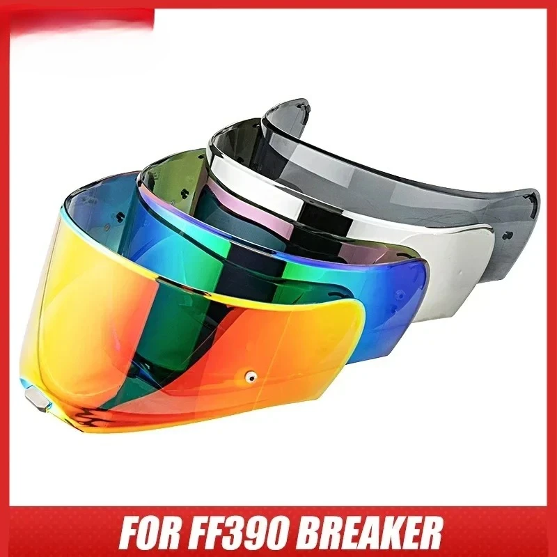LS2 FF390 Breaker full face helmet lens extra helmet visor with Anti-fog film holes only for LS2 FF390 motorcycle helmets