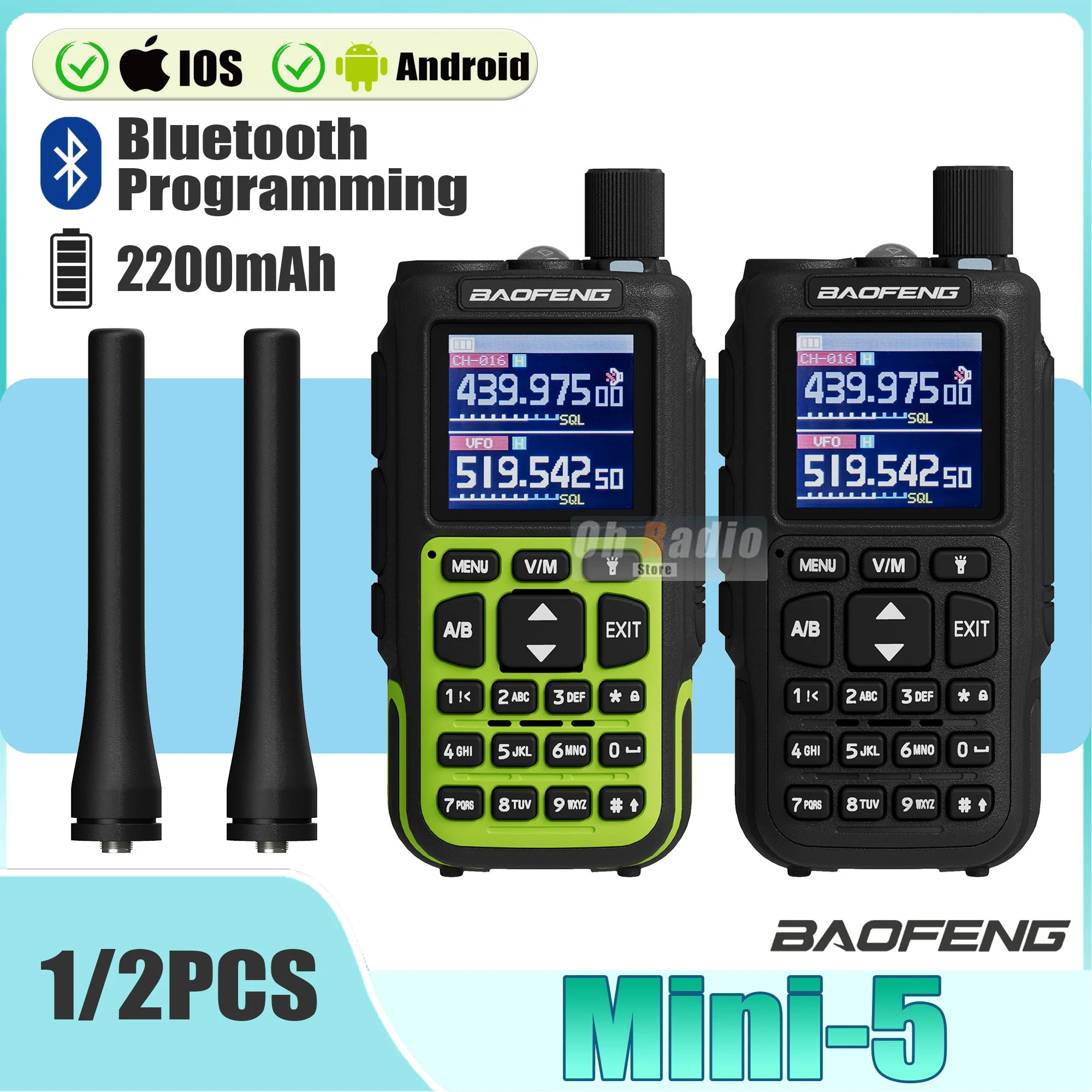 1-2-個-baofeng-ミニ-5-トランシーバー-mini-5-ラジオ-bluetooth-app-プログラミング-am-fm-noaa-usb-c-2200mah-アップグレード-uv-5r-ミニハムラジオ