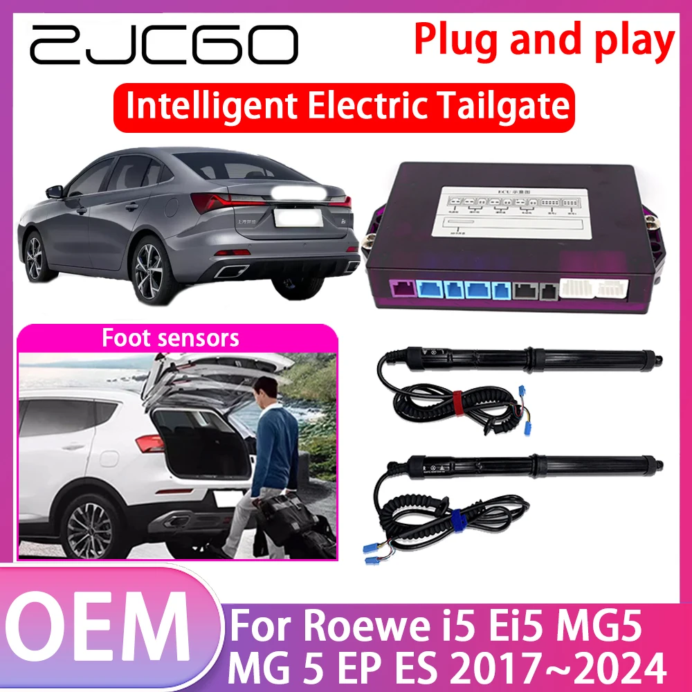 

ZJCGO Electric Tailgate Lift Drive Trunk Opening Tail Gate Lift Soft Close For Roewe i5 Ei5 MG5 MG 5 EP ES 2017~2024