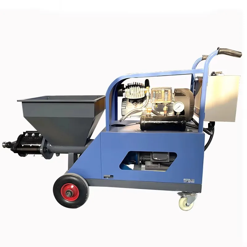 Cheap Pneumatic Motor Concrete Mortar Projector Electric Spray Plaster Machine for Cement Sprayer