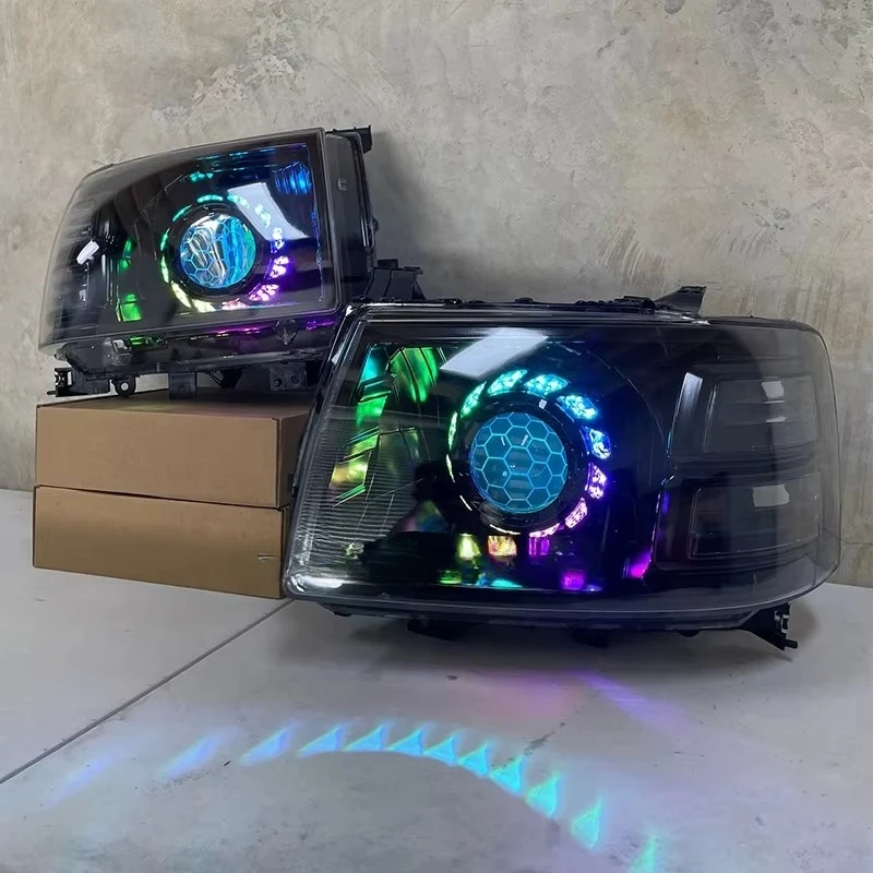 For Ford Ranger Pj Custom/LED Projector Headlights