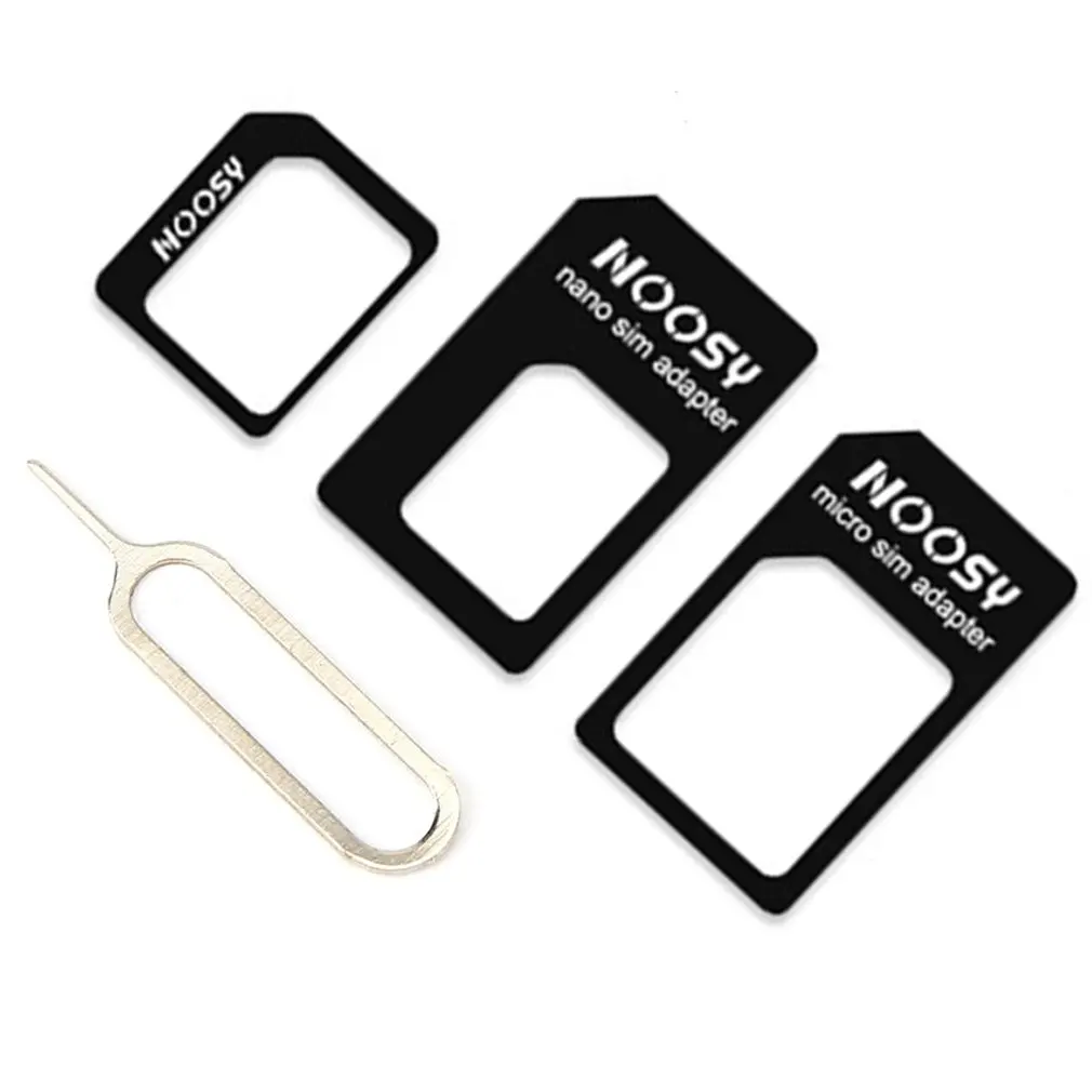 Adaptador de tarjeta Sim a Nano Micro Sim, convertidor 3 en 1, accesorios de teléfono móvil, venta al por mayor