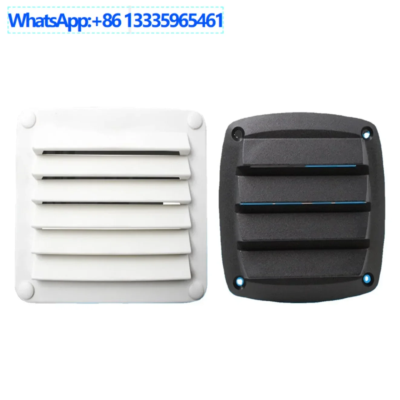 

2Pcs yacht RV marine hardware row trend plastic ventilation sheet shutter heat sink plastic air outlet vent
