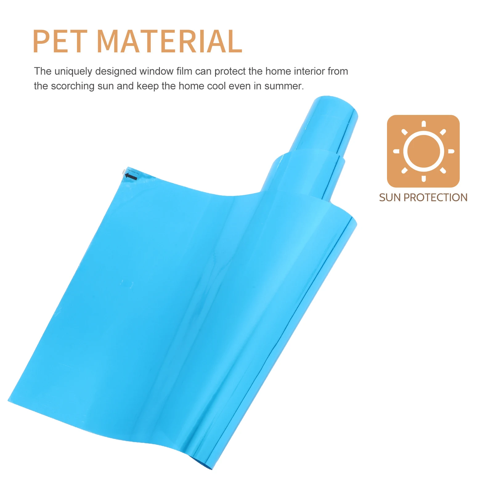 

1 Way Window Film Privacy Glass Tint Anti-Uv Sun Blocking Thermal Insulation Film For Home Daytime Privacy Pet