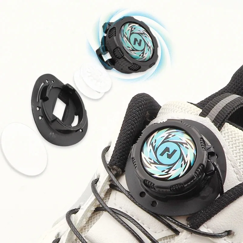 Automatic Buckle No Tie Shoelace Knob Style Automatic Shoelaces  Elastic Thick Round Laces Sneakers Leisure Lazy Shoeslace 1Pair