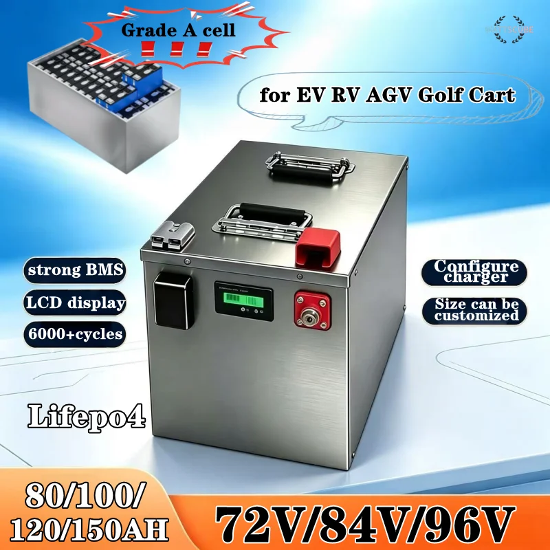 Lifepo4 72V 100Ah Battery Pack Ev - Аккумулятор LiFePO4 (фосфат железа) 72В, 84В,