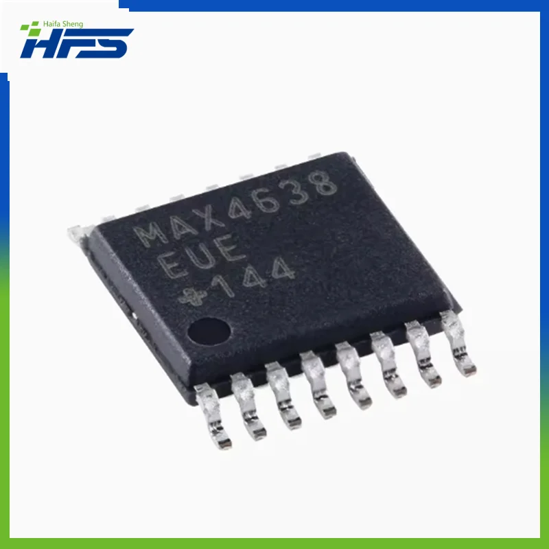 

5pcs Original genuine MAX4638EUE+T TSSOP-16 single channel 8:1 low-voltage analog multiplexer chip