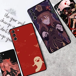 Genshin Impact Hu Tao HuTao Case For Samsung Galaxy S21 S20 FE S22 S23 S24 Ultra Note 10 Plus Note 20 S8 S9 S10 Cover