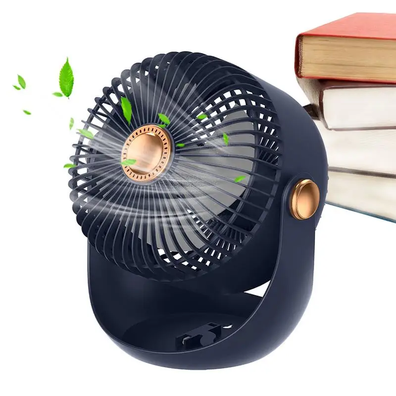 

Portable Camping Fan For Tent 3 Modes Adjustable Free Angle Rotatable Strong Airflow Fan Ultra Quiet Operation Air Circulator