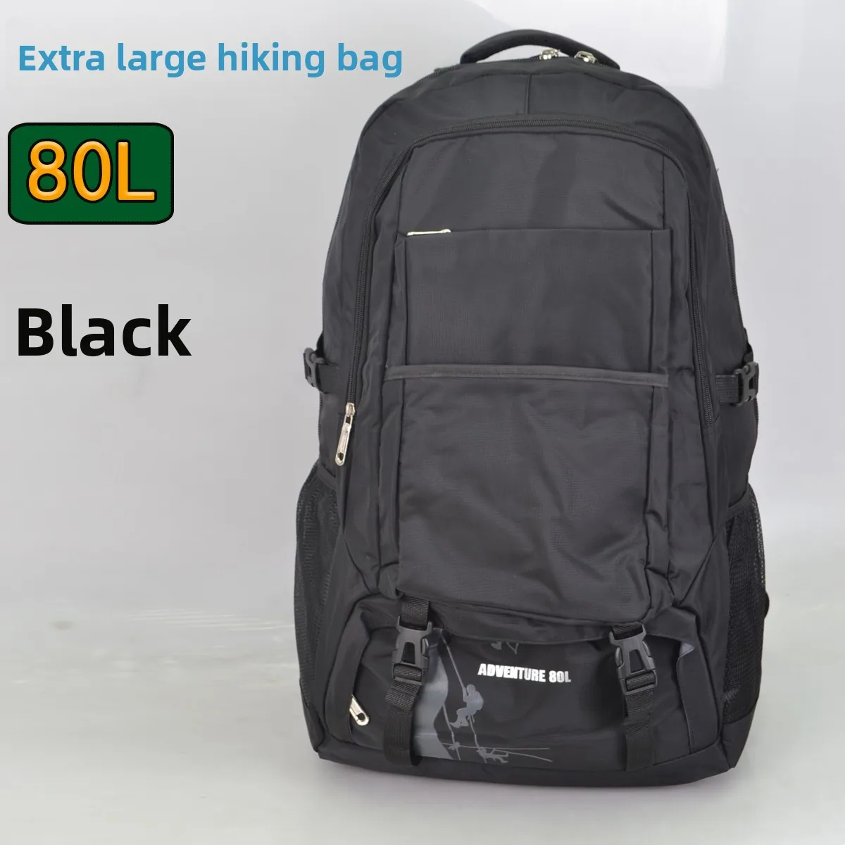 

Large 80L Ultra-Large Capaci Hiking Bapa Men's Travel Bag Big oulder Bag Lage Bag Travel Bapa Ox Cloth Mat...