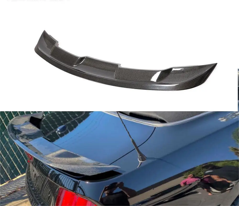 Modify Luxury Carbon Fiber Auto Car Spoiler for Ford Mustang GT500 Shelby GT350R Coupe 2-Door 2015-2020