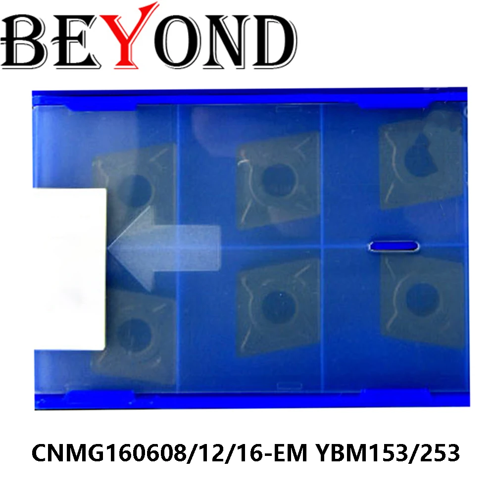 

Original CNMG160608-EM CNMG160612-EM CNMG160616-EM YBM153 YBM253 Carbide Inserts Cutter Turning Machine Tools CNMG160608 EM CNC