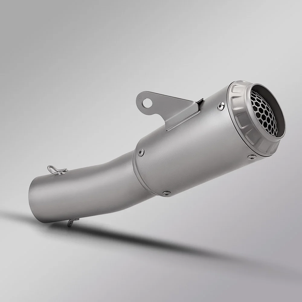 Zxmoto 500RR Motorcycle Exhaust System Racing Line Slip-On Muffler Escape Moto Connect Original Equipment