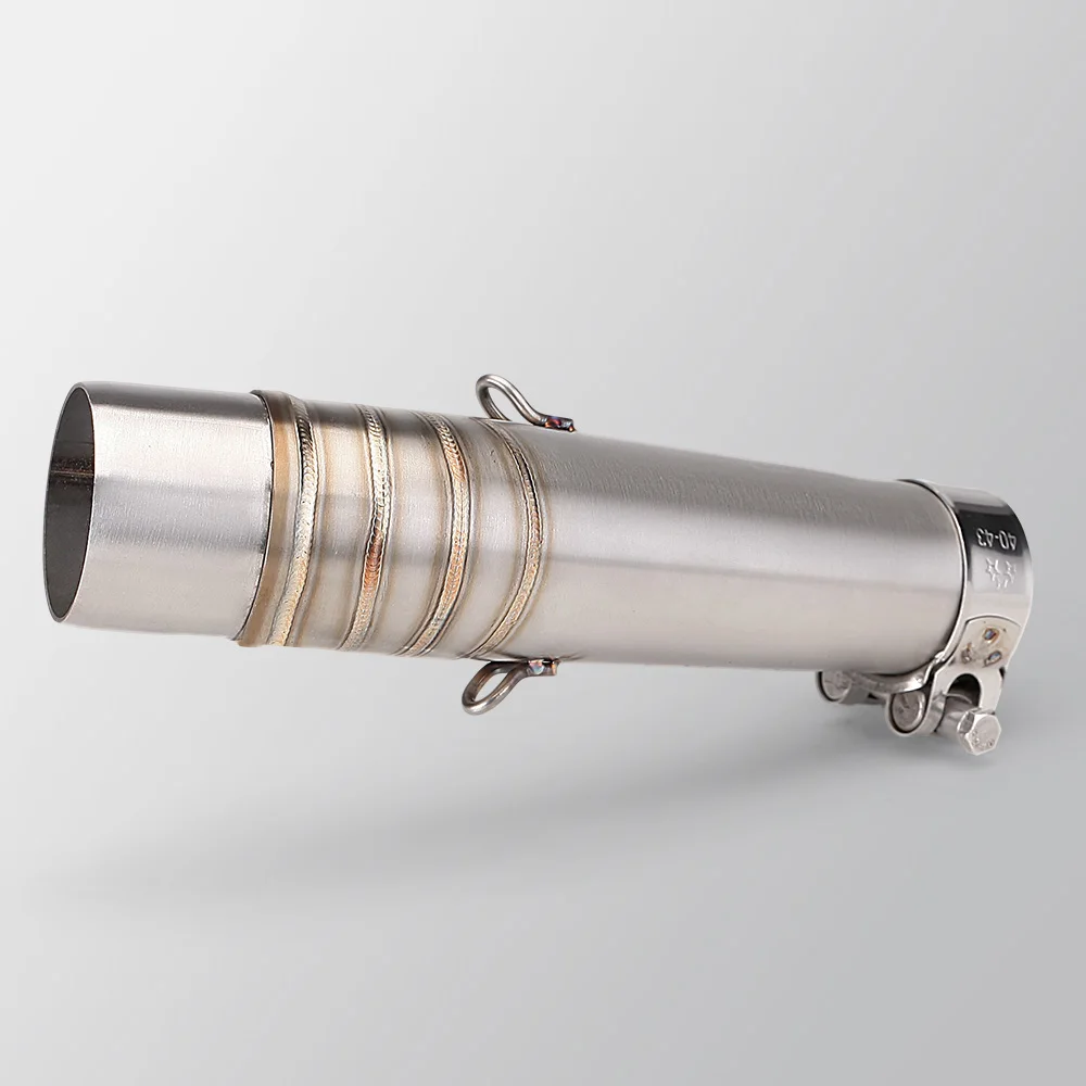 Honda NC700S NC750X/S NC750X 370mm motorcycle exhaust pipe slide into link stainless steel pipe connection 51mm - Image 5