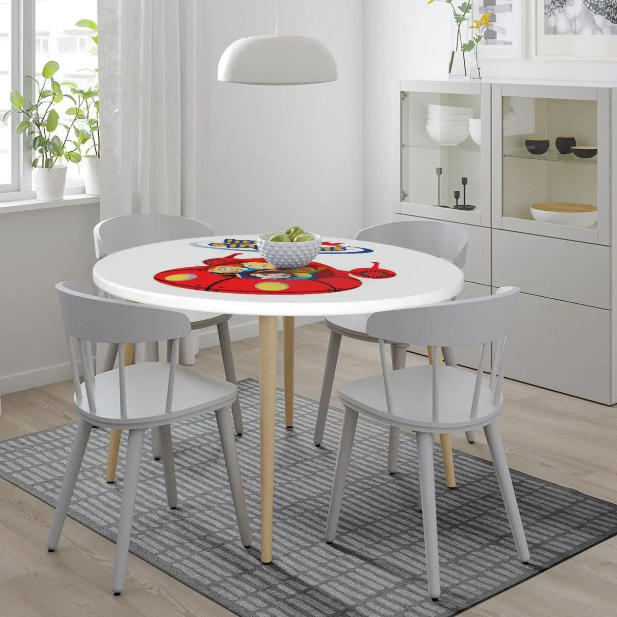 Little Einsteins Clothes Little Einsteins Ca Waterproof Round Tablecloth Oilproof Table Cloth Kitchen Events Dining Table Cover