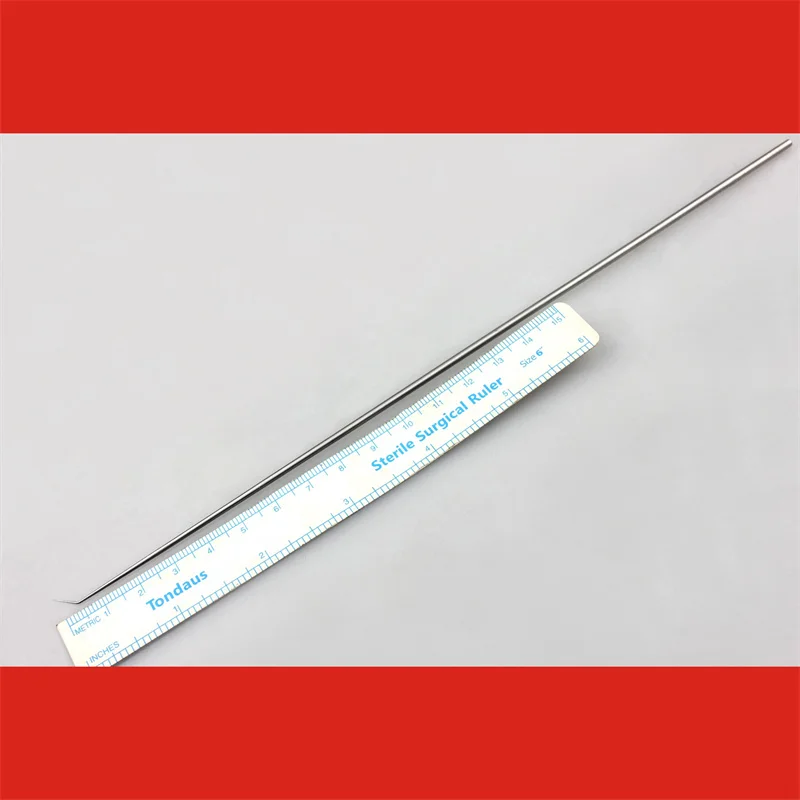 

JZ Jinzhong медицинская микрогорловая игла Houke дренажная игла для проколов ручка ларингольное устройство для проколов циста ЛОР-инструмент