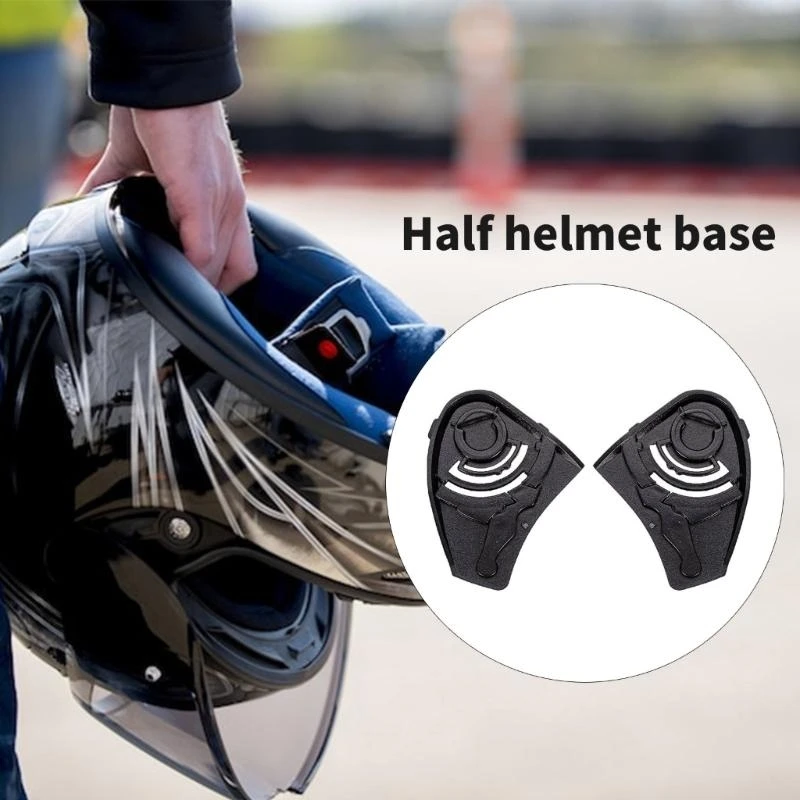 

0XXD Motorbike Helmets Accessory for OF608 Motorcycle Helmets Visors Gear Base Plate Face Shield Windshield Visors Base