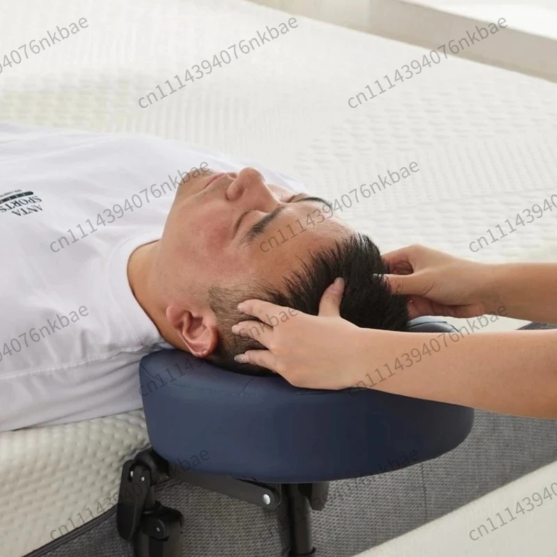 Foldable Floating Massage Headrest Pillow Portable Face Support Cushion for Post-Surgery Recovery Beauty Salon Home