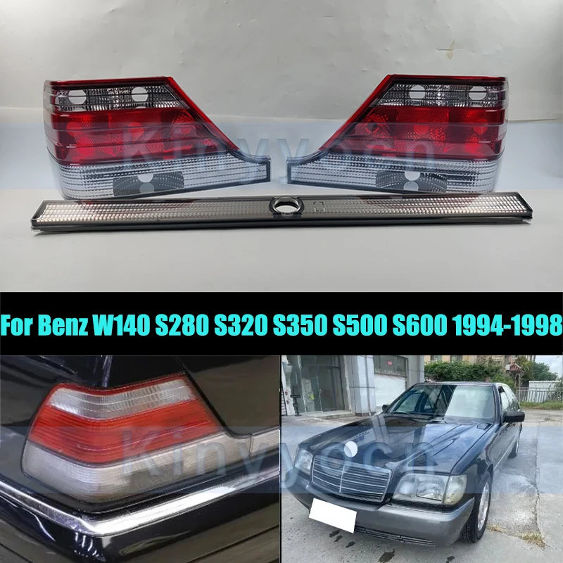 

Задний бампер, задний фонарь, стоп-сигнал для Mercedes-Benz W140 S280 S320 S350 S500 S600 1994-1998 гг.