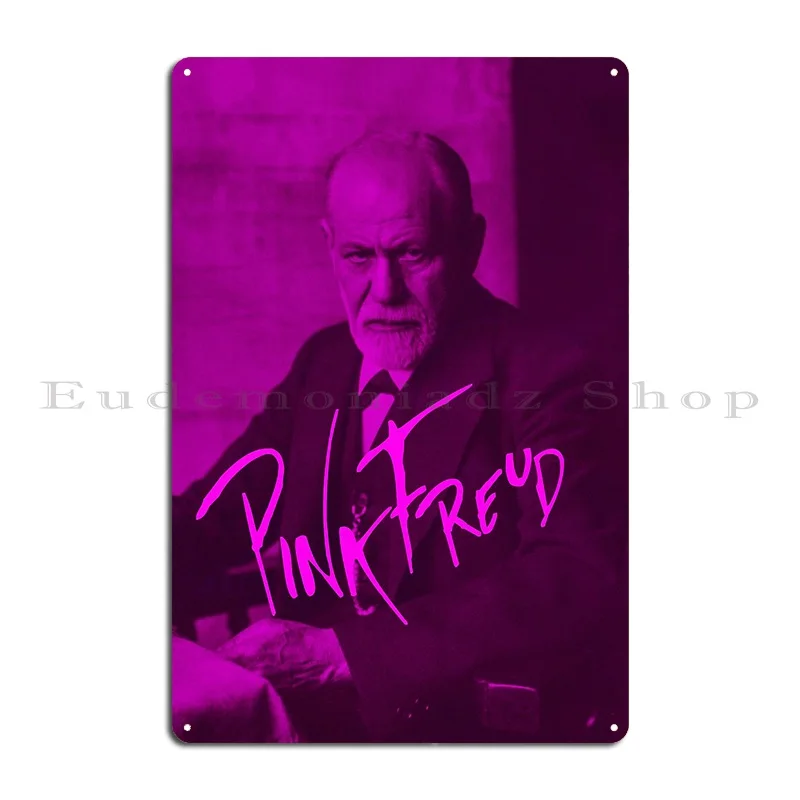 Pink Freud Metal Sign Cinema Pub Create Wall Plaque Party Tin Sign Poster