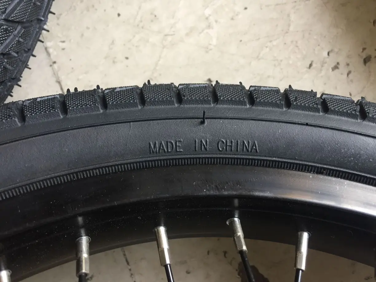 Magic Flute BMX Performance Bike Inner Tube and Outer Tires 16*2.25 KEND 635g Bicycle Tire