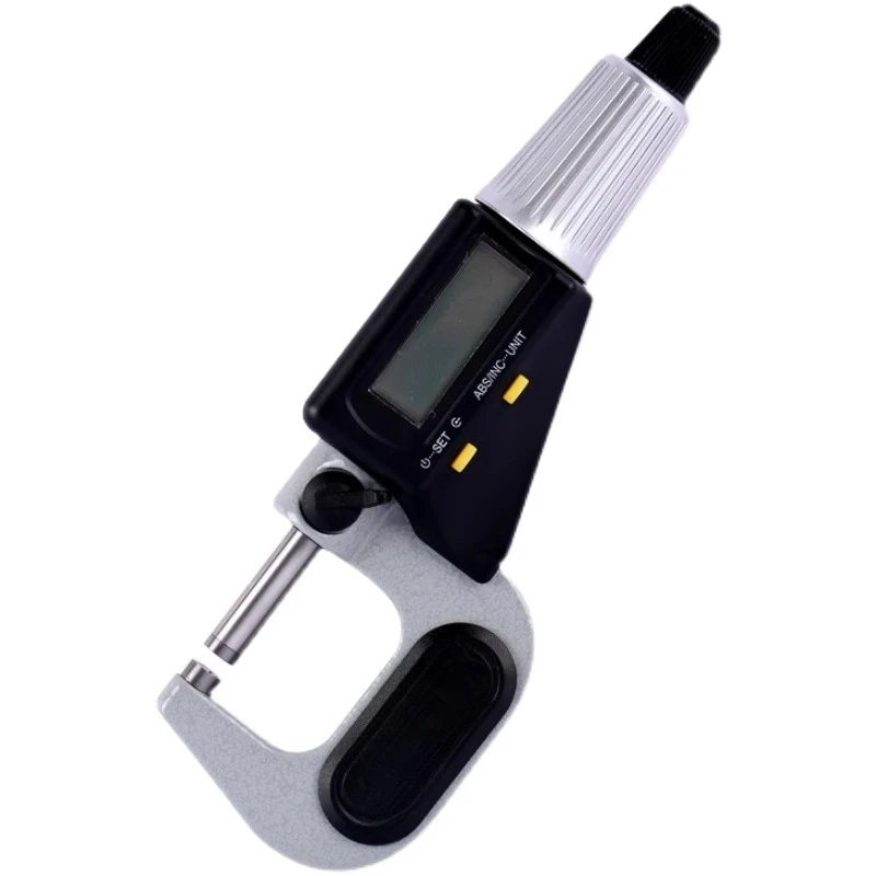 

Digital microscope outer diameter micrometer 0-25 high-precision spiral micrometer electronic thickness gauge 0.001mm