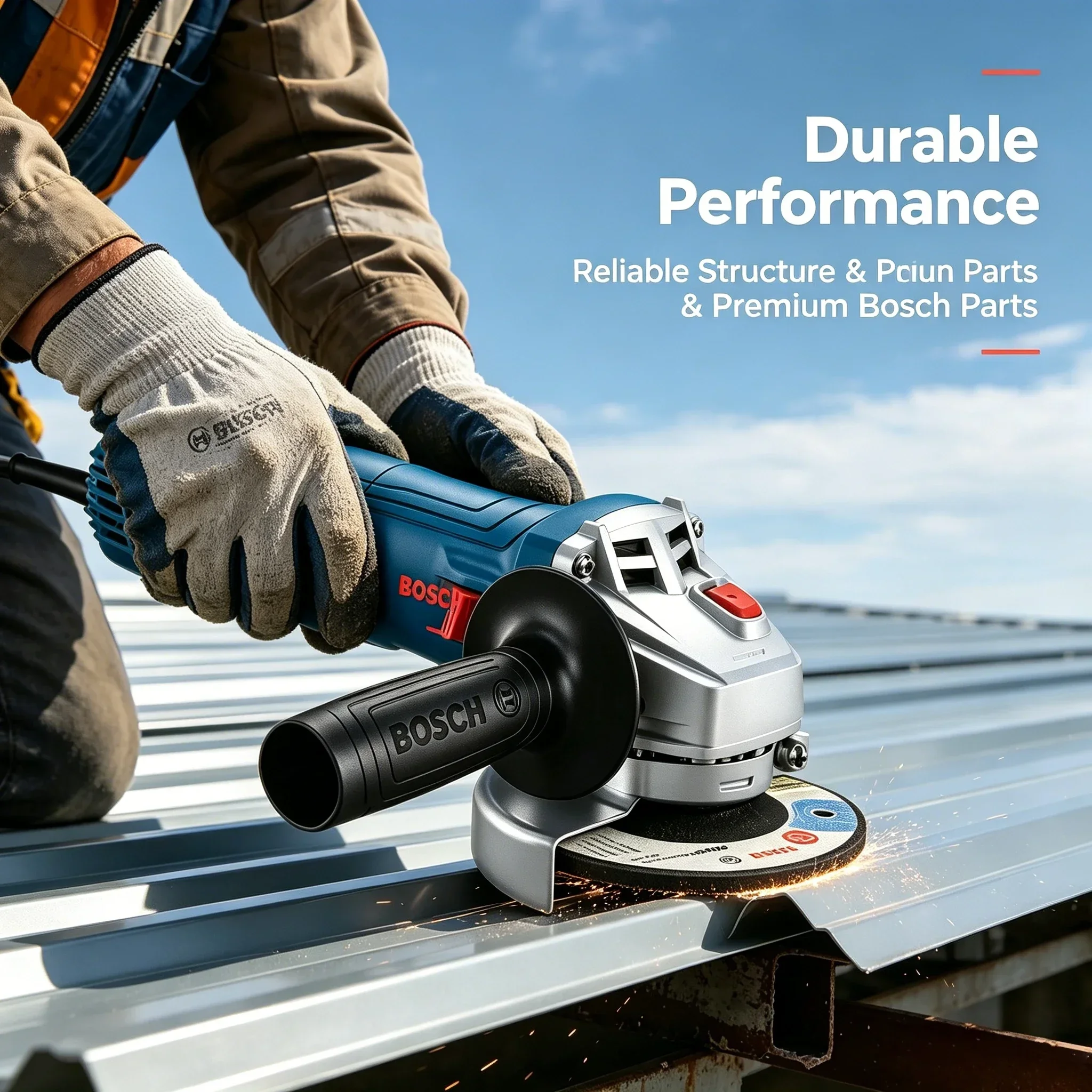 meuleuse-d'angle-bosch-professional-gws700-dissipation-thermique-rapide-et-vitesse-stable-pour-la-decoupe-de-l'acier-et-des-carreaux