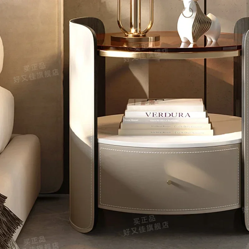 

Nightstands Drawers Bedroom Bedside Cabinet Drawer Nightstand Wood Mid Century Room Decor Mesita De Noche Minimalist Furniture