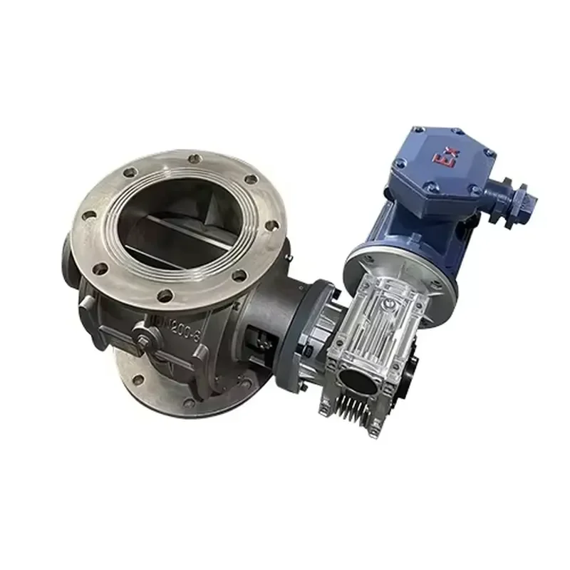 Trustworthy Rotary Hydraulic Control Valve Rotating Valve for Quantitative Loading and Unloading of Bulk Materials
