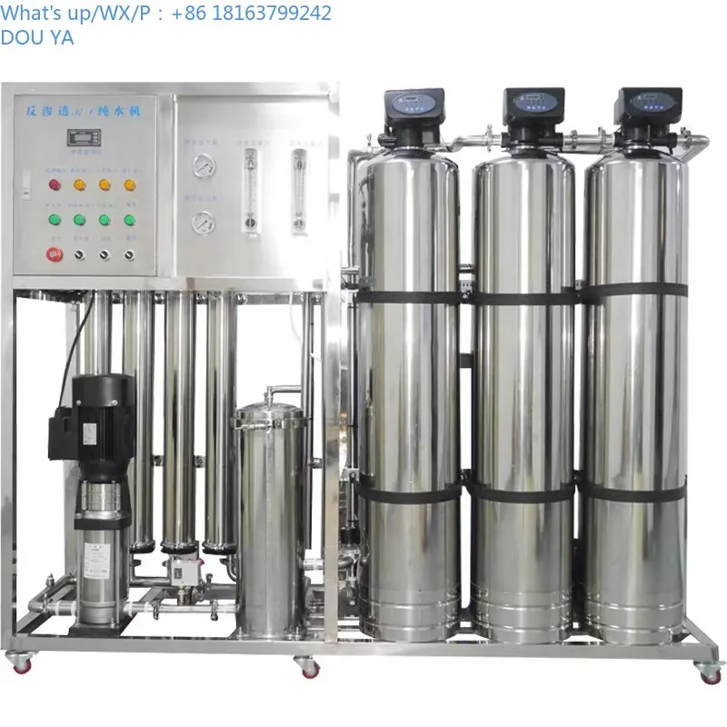 

Small Factory New RO Filter Water Treatment Equipment Groundwater Well Reverse Osmosis Machinery Mineral Water Making Hotels